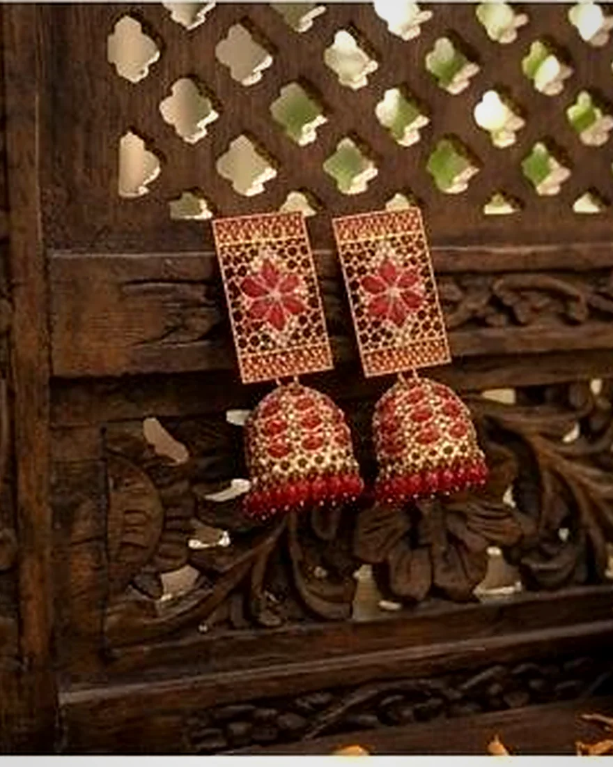 DilliDeal gold-plated earrings